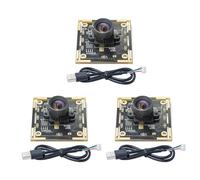 Wdbild 3Pieces OV9732 Camera Module 1MP Highly Definition 100 Degree Wide Viewing USB Connection For Versatiled Use