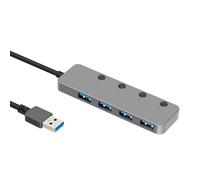 Wdbild 4 Port USB3.0 Expansion Hubs Suitable For Effortless Integration Of Multiple Devices Fast Data Transfer Reduce Clutters