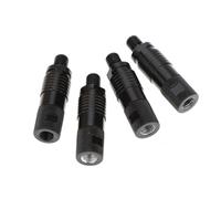 Wdbild 4Pcs Fishing Alarm Connector Fishing Bites Alarm Quickly Release Adapter Quickly Change Connector Carp Accessory Aluminum Alloys Rod Pods