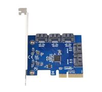 Wdbild 5 Port PCIE Sata3 Adapter 6Gb Fast Speed Data Transfer PCIExpress Expansion Card For Desktop Computer PCIExpress Data Transfer