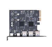 Wdbild 5 Port PCIEx4 To USB3.0 Adapter Card For Desktop Computers Fast Transfer PCIE USB Expansion Card Desktop Computer Accessory