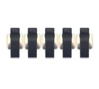 Wdbild 5Pcs Heavy Duty Microphone Belt Clip Replacements For PMNN4440 Two Way Radio Speakers Mic On Site Communication Devices