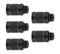 Wdbild 5Pcs Tyre Air Pumps Valves Adapters Thick FV/AV Convertor Metal Bike Adapters Inflatable Nozzle Inflator Aluminum Alloys Bike Convertor