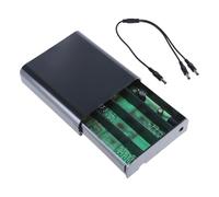 Wdbild 5V 9V 12V Output Uninterrupted Power Supply Power Supply Box For 3Pcs 18650 Battery Powerbank Box