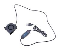 Wdbild 5V USB Powered PC Router Fan 5015 High Airflows Cooling Fan Adjustable Speed 3500RPM For PC 3D Printer Electronics