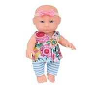 Wdbild 6.5in Caucasian Reborns Dolls Life Like Baby Dolls Children Parenting Game Doll Kids Educational Pretend Play Comfort Toy Reborns Doll For Toddler
