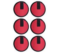 Wdbild 6Pcs Fishing Baits Protectors Water Resistant Backing Safe Grip On Fishing Rod Baits Covers Lures Shield Wrap Storage Protectors