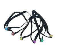 Wdbild 6Pcs Tippet Spool Tenders Fishing Tackle Tippet Rings Gadget For Outdoor Activity Portable Threader Fishing Wire Leader Easy Threading Tool