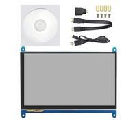 Wdbild 7Inch LCD Display Screen With 5Point Touching 1024x600 For 4B/3B+ And Other Small Computers Electronics Project