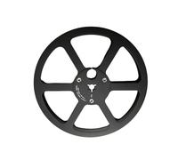 Wdbild 7Inch Metal Reel Stand Light Metal Aluminum Take Up Reel For Home Theater Professional Reel Frame 6Holes Aluminum Reel Hubs