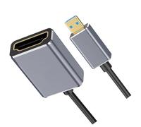 Wdbild 8K60hz Ready Coaxial Camera Adapter Cable 2.1 Version Male Female Connection Line Supports 4k60fps Dynamic Flexible Camera Cable