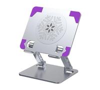 Wdbild Adjustable Cooling Pad Stand Aluminum Alloy Base For Secure Tablet Placement And Temperature Control Aluminum Tablet Dock