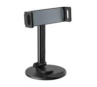 Wdbild Adjustable Desktop Clamp Stand 360 Degree Rotatable With AntiSlip Silicone Base For Phones And Tablets Adjustable Tablet Stand