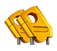 Wdbild Adjustable Motorbike Handlebar Risers Heightening Clamp Mounting Suitable For Improved Ergonomics Riding 2pcs Aluminum Alloy Handlebar