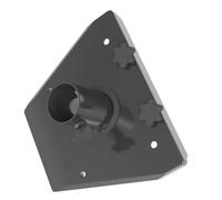 Wdbild Adjustable Roof Rack Mounting Bracket For Gen 3 Satellite Dish Mast Poles Outdoor Use Improve Signals Reception Standard Dish Plate