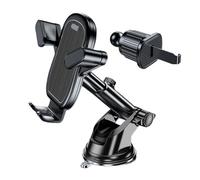 Wdbild Air Vent Phone Holder For Car Metal Hook Clip Handsfree Automobile Cellphone Mount For 4.7inch-7inch Device Car Phone Mount Air Vent