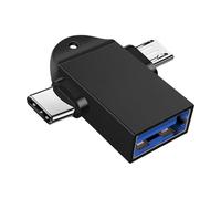 Wdbild Aluminum Adapters USB 3 Adapters Type C & Small USB Converter Upgrades For Fast Data Transfer Supports Charging