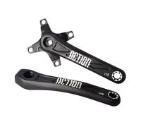 Wdbild Aluminum Alloys Square Hole Bicycles Crank Arm 170mm/172.5mm Mountain Bike Crankset For 104/64 Crankset Enduring Square Taper Bike Crank Arm For City