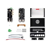 Wdbild Aluminum Enclosure Case For Development Board With PCIE Ethernet USB3.2 Expansion Board For Optional Large Space For RPI Accessories