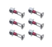 Wdbild Anti Chainwheel M8x30 Chain Screws Sprocket Bolt Locking Flange Set Suitable For Motocross Dirt Bikes 6x Motorcycles Chain Screw Sprocket Bolts Rust And Prevention Modern And