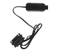 Wdbild ARGB Controller 50CM Cable Wide Compatibility 5V 3Pin To Power Supply Control Board Black RGB Fan Controller