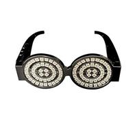Wdbild Automatic Color Changing Parties Glasses Attractive Festival LED Light Glasses Ornament Distinctive Eyewears Decoration