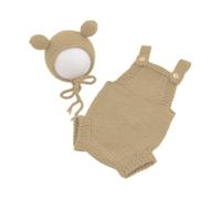 Wdbild Baby Photography Costume Animale Ear Hat & Suspenders For Newborn Skin-Friendly Photo Clothes Infant Lovely Photo Suit