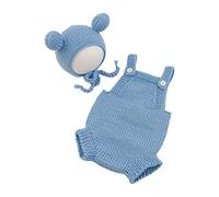 Wdbild Baby Photography Costume Animale Ear Hat & Suspenders For Newborn Skin-Friendly Photo Clothes Infant Lovely Photo Suit