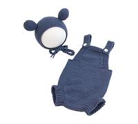 Wdbild Baby Photography Costume Animale Ear Hat & Suspenders For Newborn Skin-Friendly Photo Clothes Infant Lovely Photo Suit