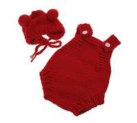 Wdbild Baby Photography Costume Animale Ear Hat & Suspenders For Newborn Skin-Friendly Photo Clothes Infant Lovely Photo Suit