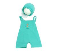 Wdbild Baby Photography Props Boy Girl Photo Outfits Newborn Overall With Hat Set Baby Shower- Boys Girls