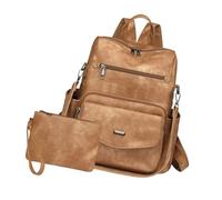 Wdbild Backpacks Purse Women Waterproofs Anti-Thefts Leather Backpacks Convertible Travel Purse Shoulder Bag Handbag Convertible Design