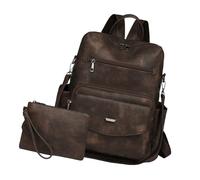 Wdbild Backpacks Purse Women Waterproofs Anti-Thefts Leather Backpacks Convertible Travel Purse Shoulder Bag Handbag Convertible Design