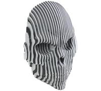 Wdbild Bendable Printed Glow Skull Ornament Two Color Contrast Design For Halloween Party Decoration Glow Skull Model