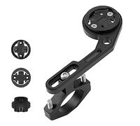 Wdbild Bicycles Computer Extended Out Front Stand Handlebar Combo Mount Aluminum-Alloy Bike Lights Sports Camera Mount