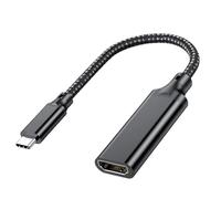Wdbild Braided USB Type C Converter Video Transmission Adapter 4K@30Hz Video Output For Enables Smartphones Tablets Computers Plugs And Play Type C Converter
