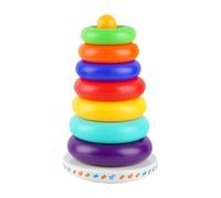 Wdbild Bright Color Stacking Toy For Toddler Enhancing Fine Motor Skill Logical Thinking Board Game Sensory Color Cognitive Kids Stacking