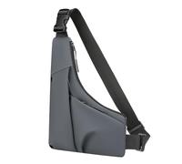 Wdbild Bum Bag, Man Chest Bag Adjustable Strap Crossbody Bag Multifunctional Chest Pack Casual Messengers Bag for Traveling Cycling