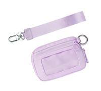 Wdbild Bum Bag, Waist Bag Short Wallet Water Resistant Chest Bag with Clear Window Card Holder Running Belt Bag Phone Holder Waist Pack