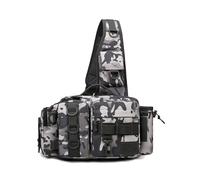 Wdbild Camping Bags Large Capacity Fishing Tackle Bag Hiking Crossbody Waist Bag Outdoor Travel Shoulder Bag
