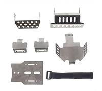 Wdbild Car Chassis Bumper Parts Model Parts Model Kits Replacement Part Anti-Collision Metal Made For 1/10 Car