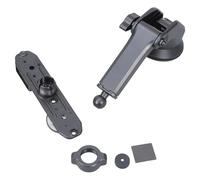 Wdbild Car Dashboard Transceiver Mount Adjustable Hand Microphone Stand With Strong Suction Cup For Vehicle Communication