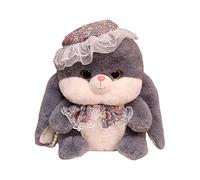 Wdbild Cartoon Floral Lace Hat Shape Stuffed Doll For Children Skin-friendly Stuffed Appease Toy For Toddler