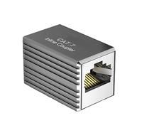 Wdbild Cat7 Shielded RJ45 Coupler 10Gbps Ethernet Extender High-Speed Connector For Office/Data Centers & Stable Metal Shielded Networking Coupler