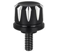 Wdbild Compact Screw Billet Aluminum Rear Seat Bolt Screw Nut Tab Cover Easy Installation For Motorbikes 1996-2022 Seat Bolt Nut
