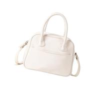 Wdbild Compact Women’s Crossbody Shoulder Bag Adjustable Removable Strap Lightweight Travel Essential Purse PU Leather Handbag Nylon Crossbody Bag For Commuters