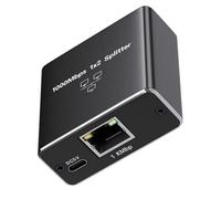 Wdbild Compactly RJ45 Gigabit Networking Splitter Adapter With USB Power Cable For Easy Setups And Reliability Connection USB Powered Networking Hubs