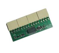 Wdbild Computer Fan Splitter Fan Simulator Emulator 4 Port PC Fan Speed Controller Simulating Device Fan Module