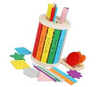 Wdbild Creative Color Shape Cognition Early Learning Toy Sensory Matching Sorting Toy Hand Eye Coordination Kid Educational Interactive Playset For Kids