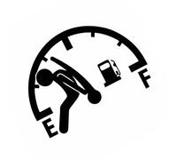 Wdbild Creative Tanks Sticker Decoration Fuels Meter For Vehicles Motorcycles Cars Humorous Design Fuel Gauge Sticker For Motorcycles